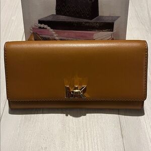 Michael Kors Brown Leather Wallet